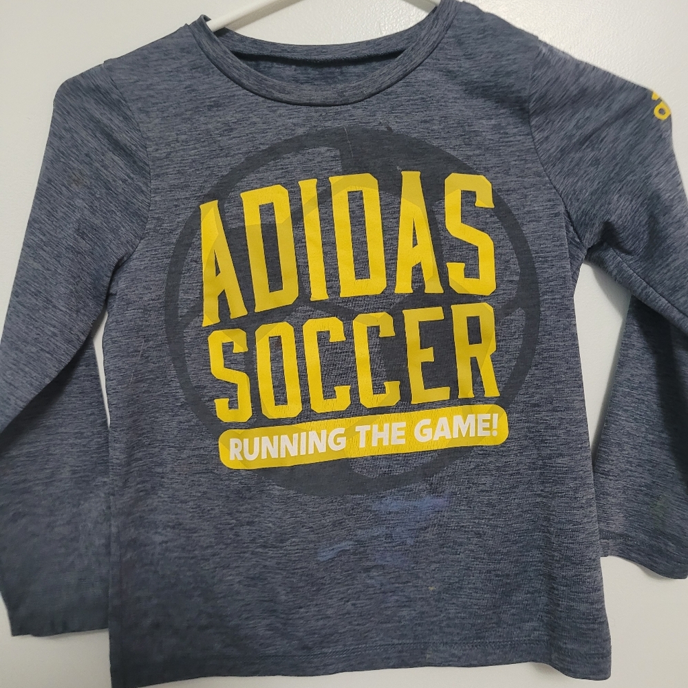 Boys Adidas Soccer long sleeve shirt